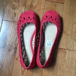 American Eagle Open-Toed Flats
